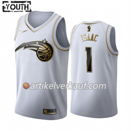 NBA Orlando Magic Trikot Jonathan Isaac 1 Nike 2019-2020 Weiß Golden Edition Swingman - Kinder